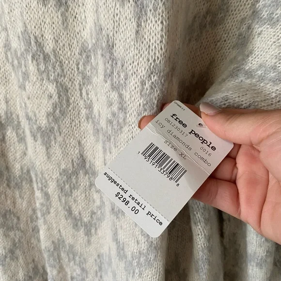 Free people icy diamonds combo XL NWT - Picture 7 of 9